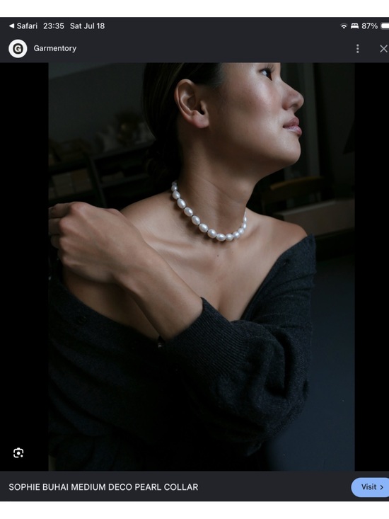 Sophie Buhai Jewelry - Final Price- No Offers! Sophie Buhai Art Deco White Pearl Necklace
